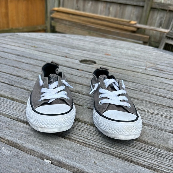 Converse Chuck Taylor Shoreline Shoes‎ Women's 5 grey Slip On Sneaker Low Top - Picture 3 of 8